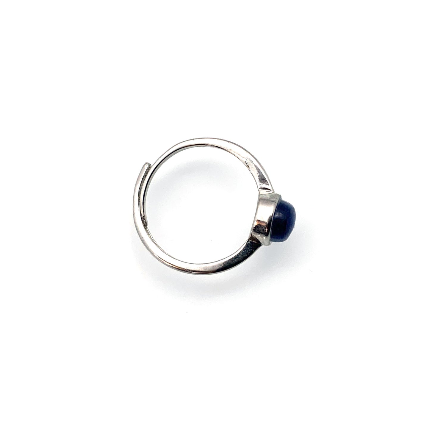 Kyanite Adjustable Thin Ring | Plain Style