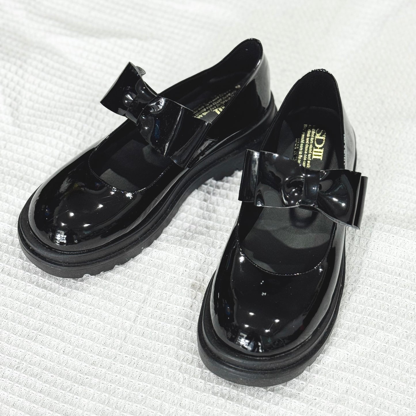 Black Patent Leather Mary Jane Shoes
