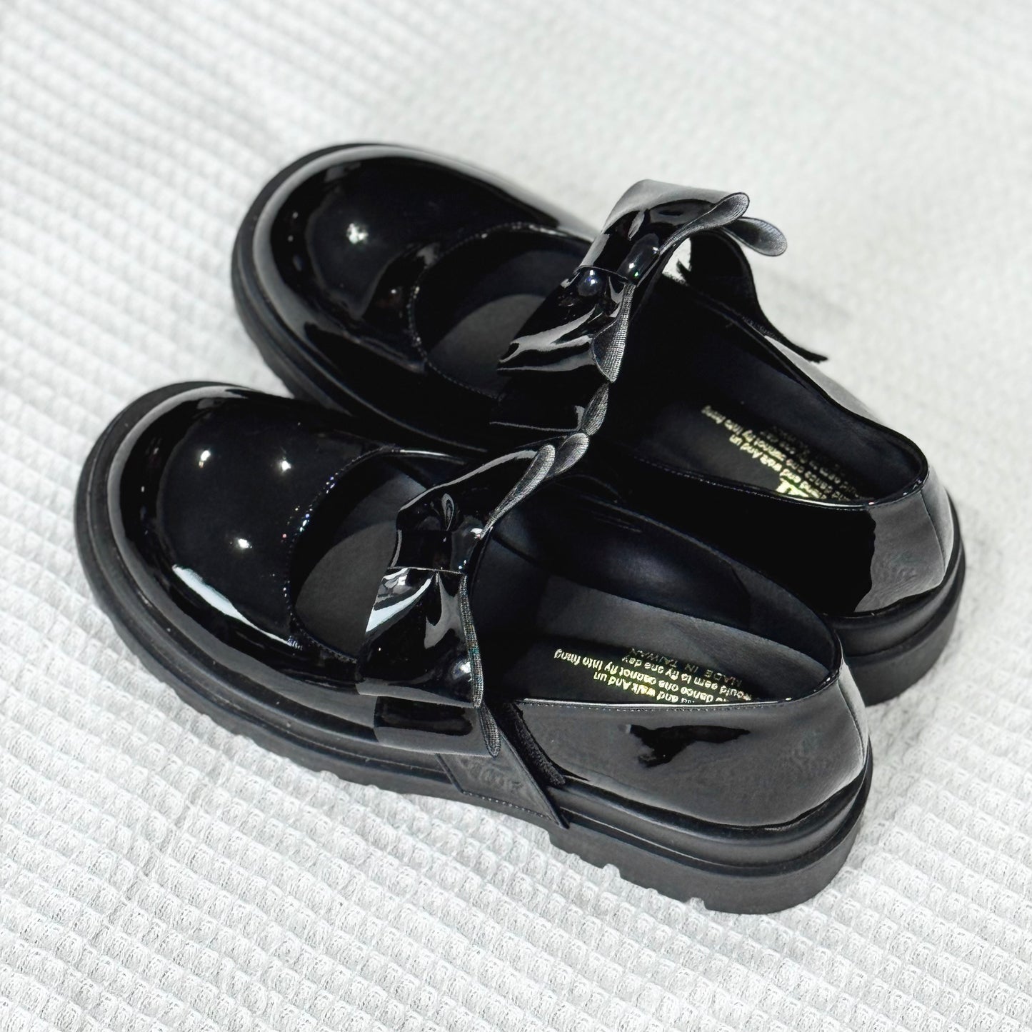 Black Patent Leather Mary Jane Shoes