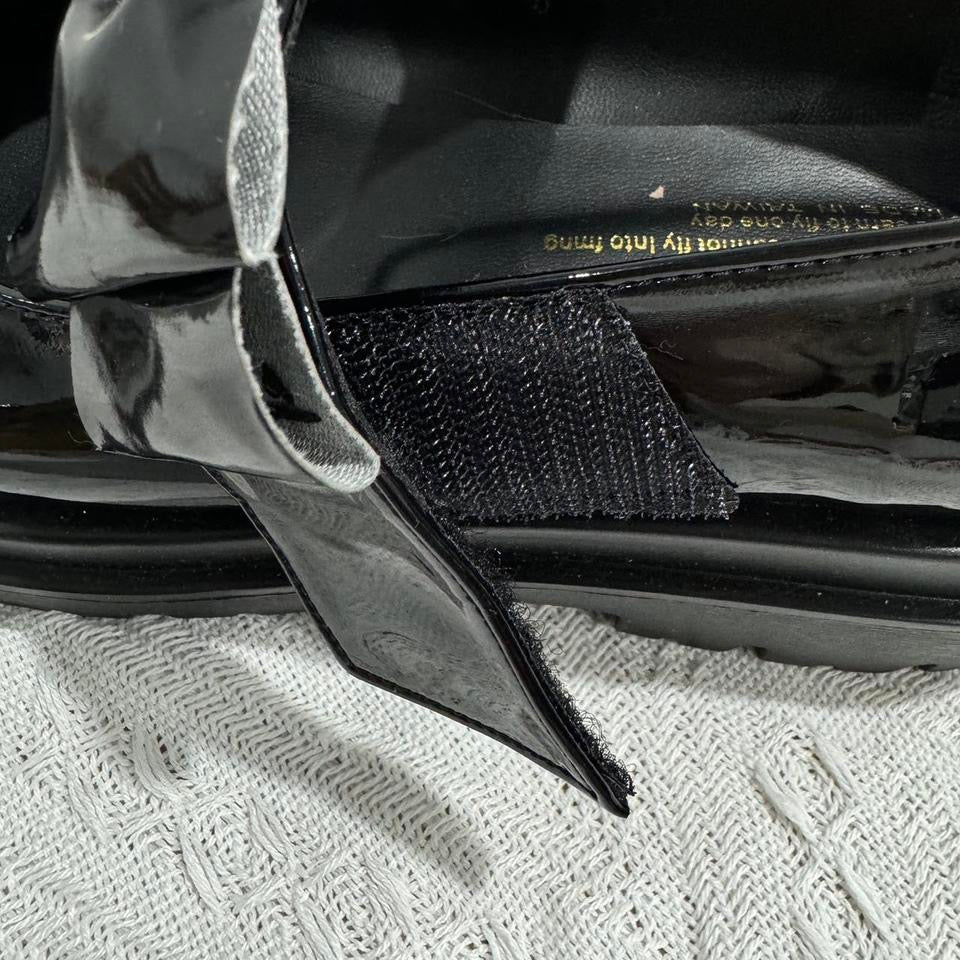 Black Patent Leather Mary Jane Shoes